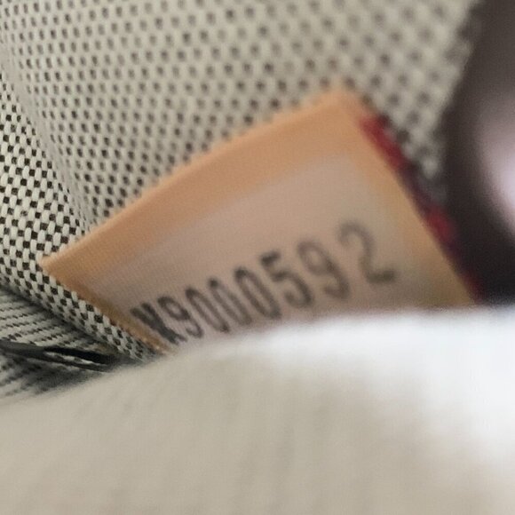 Dooney & Bourke Anniversary Double Pocket Satchel Khaki Canvas Burnt Cedar Y2K - Picture 5 of 16